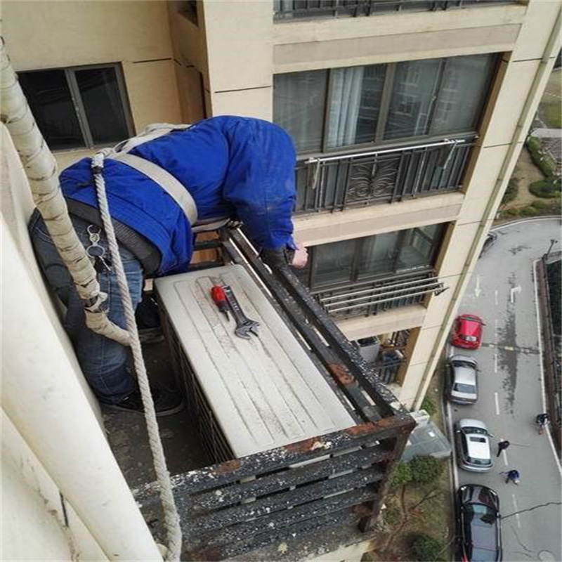 深圳宝安松岗别墅柜机空调跳闸维修